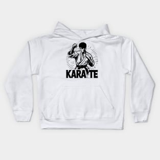 Karate Warrior Kids Hoodie